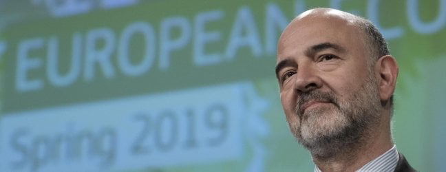 Ue, nel 2019 il Pil italiano a +0,1%. Senza l’aumento dell’Iva deficit al 3,5% nel 2020
