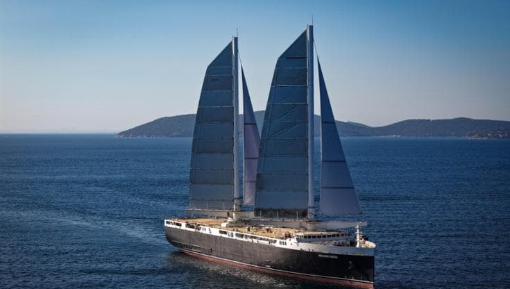 Rotta green in Atlantico con il traghetto a vela