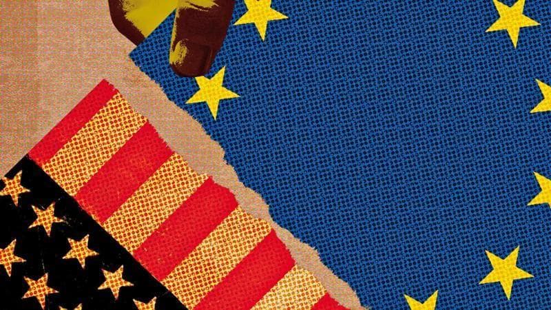 Nel divorzio tra Europa e Usa, gli “alimenti” sono ancora internet